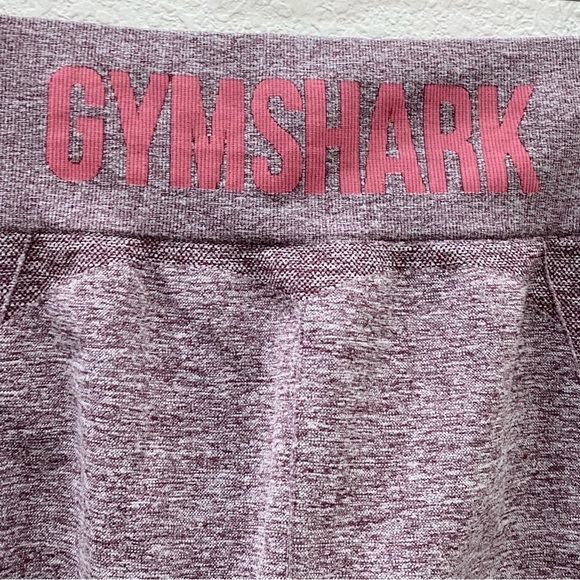 GYMSHARK High Waisted Flex Leggings in Berry Rose - Picture 7 of 13